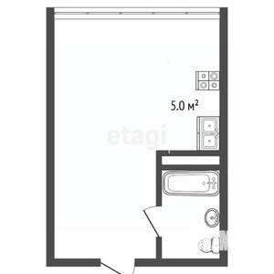 Студия квартира, вторичка, 32м2, 7/11 этаж