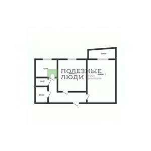 2-к квартира, вторичка, 54м2, 10/10 этаж