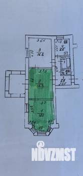 2-к квартира, вторичка, 53м2, 2/3 этаж