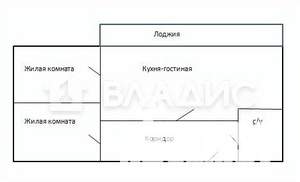 2-к квартира, вторичка, 58м2, 4/9 этаж