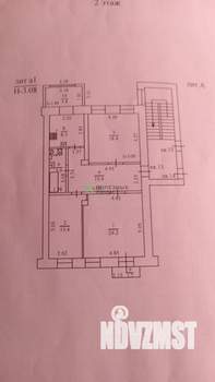 3-к квартира, вторичка, 93м2, 2/3 этаж