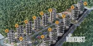 2-к квартира, вторичка, 105м2, 2/17 этаж