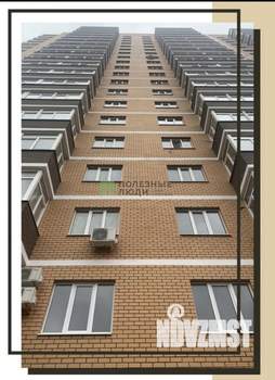 1-к квартира, сданный дом, 43м2, 16/22 этаж