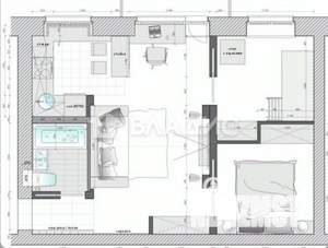 2-к квартира, вторичка, 44м2, 2/5 этаж