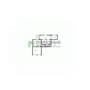 2-к квартира, вторичка, 53м2, 1/1 этаж