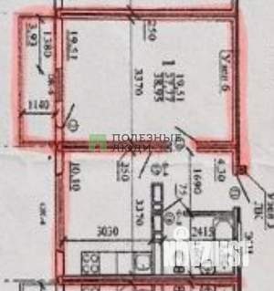 1-к квартира, вторичка, 38м2, 7/16 этаж
