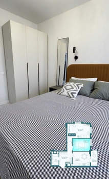 2-к квартира, вторичка, 59м2, 8/16 этаж