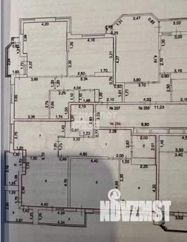 3-к квартира, вторичка, 106м2, 21/22 этаж