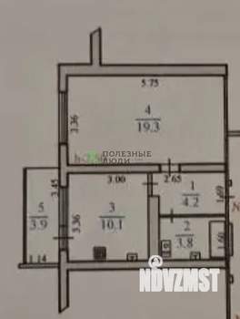 1-к квартира, вторичка, 40м2, 14/16 этаж