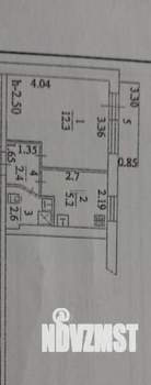 1-к квартира, вторичка, 23м2, 1/9 этаж