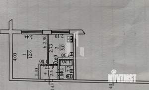 1-к квартира, вторичка, 22м2, 8/9 этаж