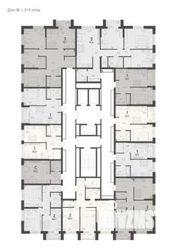 1-к квартира, вторичка, 35м2, 3/24 этаж