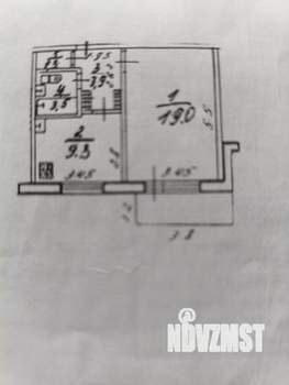 1-к квартира, вторичка, 37м2, 4/10 этаж