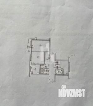 2-к квартира, вторичка, 52м2, 1/9 этаж