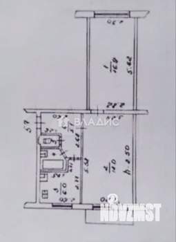 2-к квартира, вторичка, 49м2, 4/5 этаж