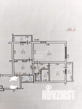 2-к квартира, вторичка, 66м2, 10/16 этаж