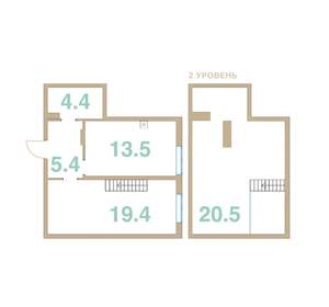 1-к квартира, вторичка, 63м2, 8/10 этаж