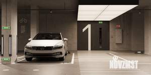 1-к квартира, строящийся дом, 38м2, 7/18 этаж