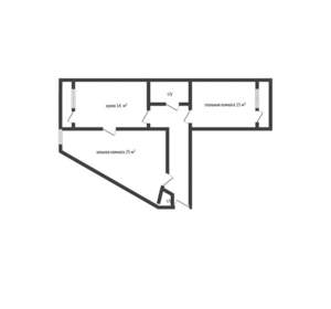 2-к квартира, вторичка, 81м2, 7/17 этаж