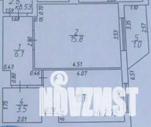 1-к квартира, вторичка, 39м2, 2/10 этаж