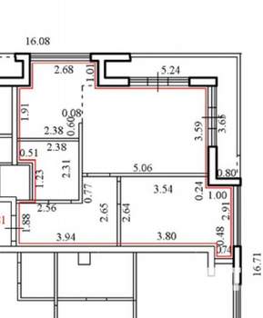 2-к квартира, вторичка, 60м2, 9/21 этаж