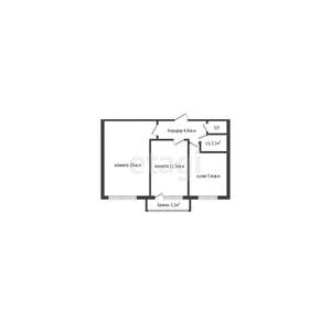 2-к квартира, вторичка, 49м2, 2/5 этаж