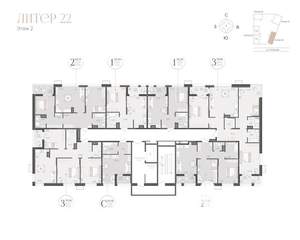 3-к квартира, вторичка, 70м2, 2/9 этаж