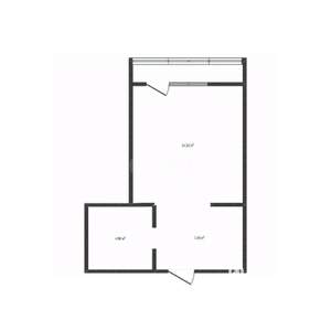 Студия квартира, вторичка, 23м2, 4/12 этаж