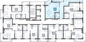 2-к квартира, вторичка, 91м2, 3/24 этаж