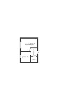 1-к квартира, вторичка, 22м2, 3/9 этаж
