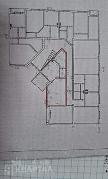 1-к квартира, вторичка, 47м2, 1/4 этаж