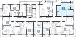 1-к квартира, вторичка, 45м2, 24/24 этаж