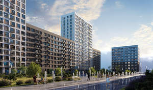 3-к квартира, строящийся дом, 70м2, 7/18 этаж