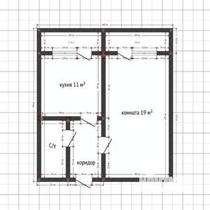 1-к квартира, вторичка, 37м2, 3/19 этаж