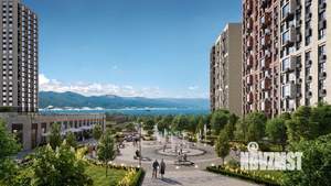 2-к квартира, строящийся дом, 65м2, 2/15 этаж