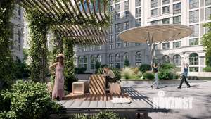 1-к квартира, строящийся дом, 52м2, 4/8 этаж