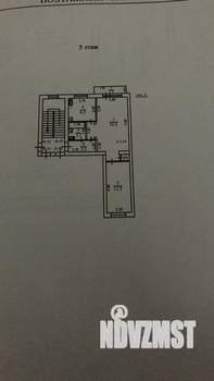2-к квартира, вторичка, 44м2, 5/5 этаж