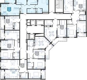 3-к квартира, вторичка, 80м2, 21/24 этаж