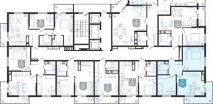 2-к квартира, вторичка, 56м2, 6/24 этаж
