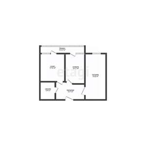 2-к квартира, вторичка, 54м2, 15/23 этаж