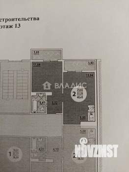 1-к квартира, вторичка, 40м2, 13/16 этаж