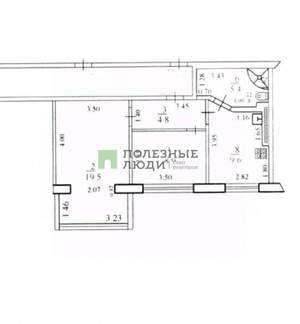 2-к квартира, вторичка, 48м2, 4/9 этаж