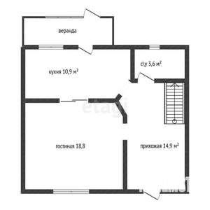 4-к квартира, вторичка, 145м2, 1/3 этаж