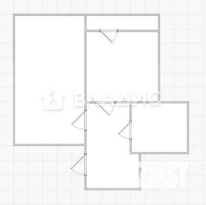 1-к квартира, вторичка, 39м2, 5/5 этаж