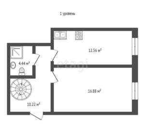 2-к квартира, вторичка, 71м2, 5/5 этаж