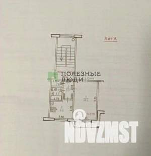 1-к квартира, вторичка, 38м2, 2/5 этаж