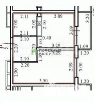 1-к квартира, вторичка, 32м2, 4/23 этаж