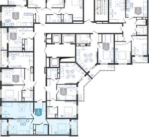 2-к квартира, вторичка, 62м2, 13/24 этаж