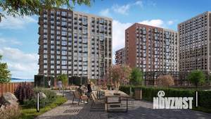 2-к квартира, строящийся дом, 59м2, 21/24 этаж