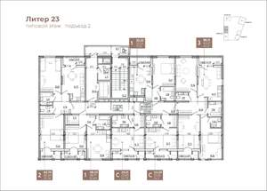 Студия квартира, вторичка, 24м2, 7/9 этаж